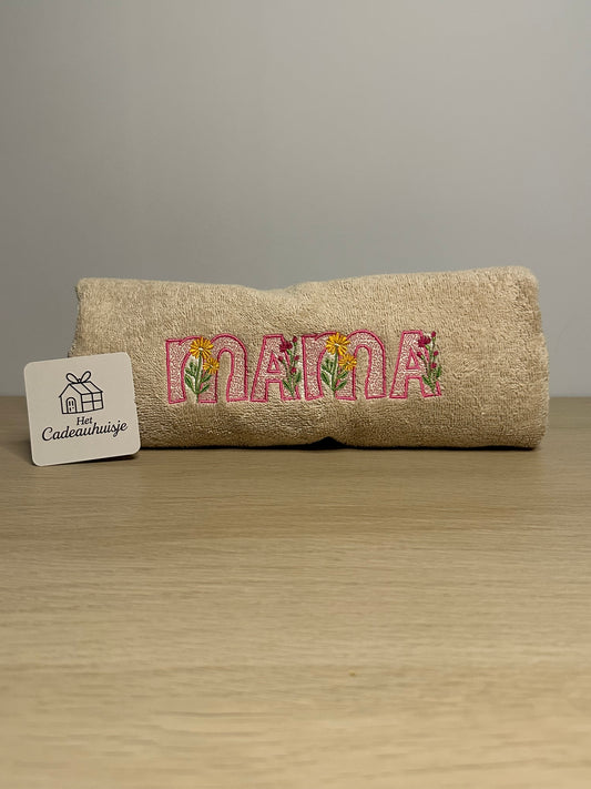 Handdoek ‘Mama’