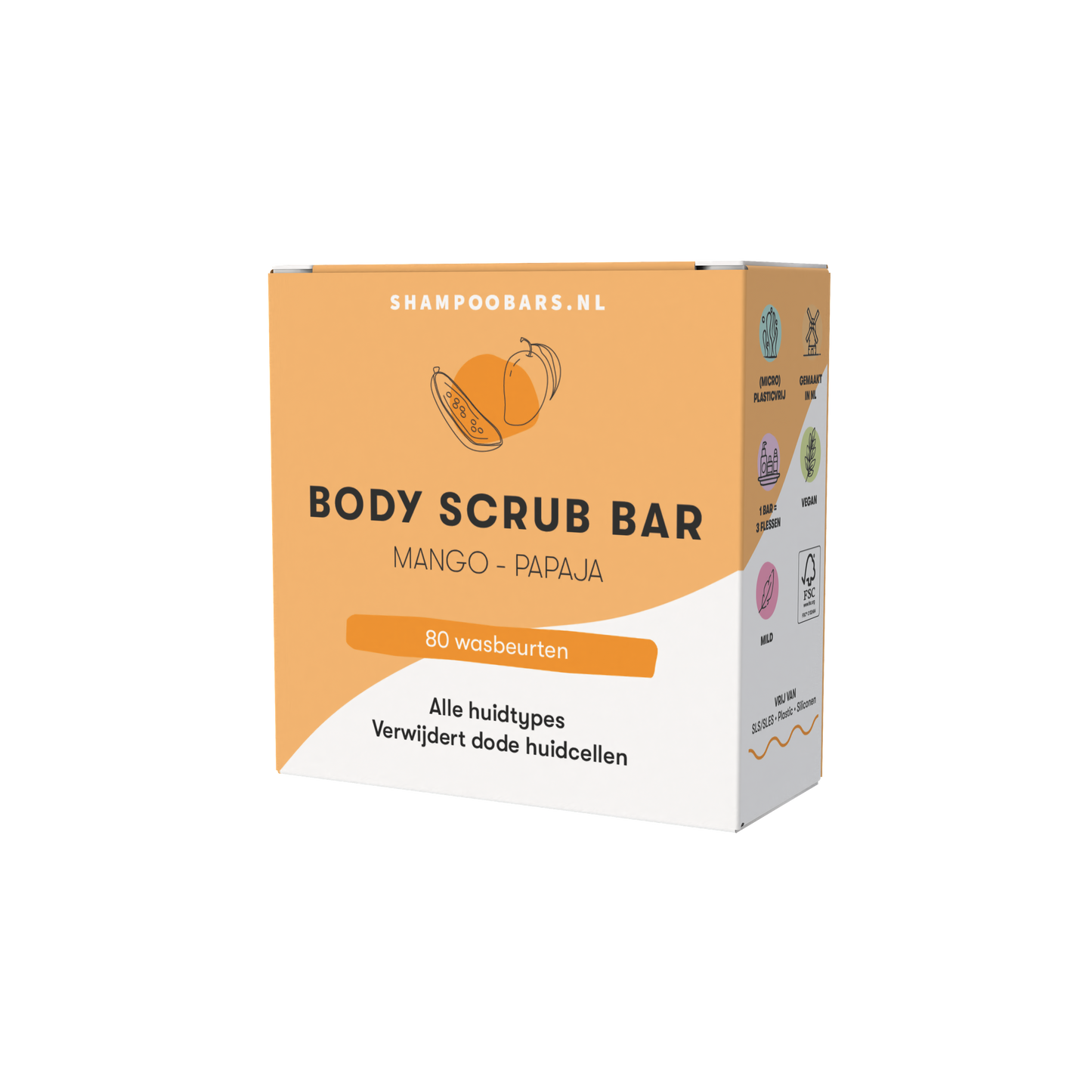 Body Scrub Bar Mango – Papaya