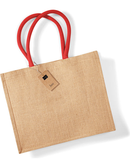 Jute shopper (groot)