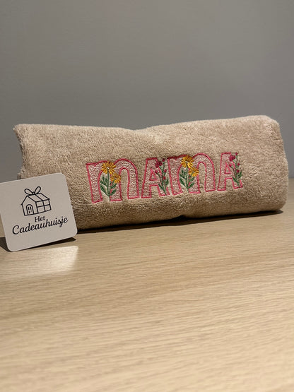 Handdoek ‘Mama’