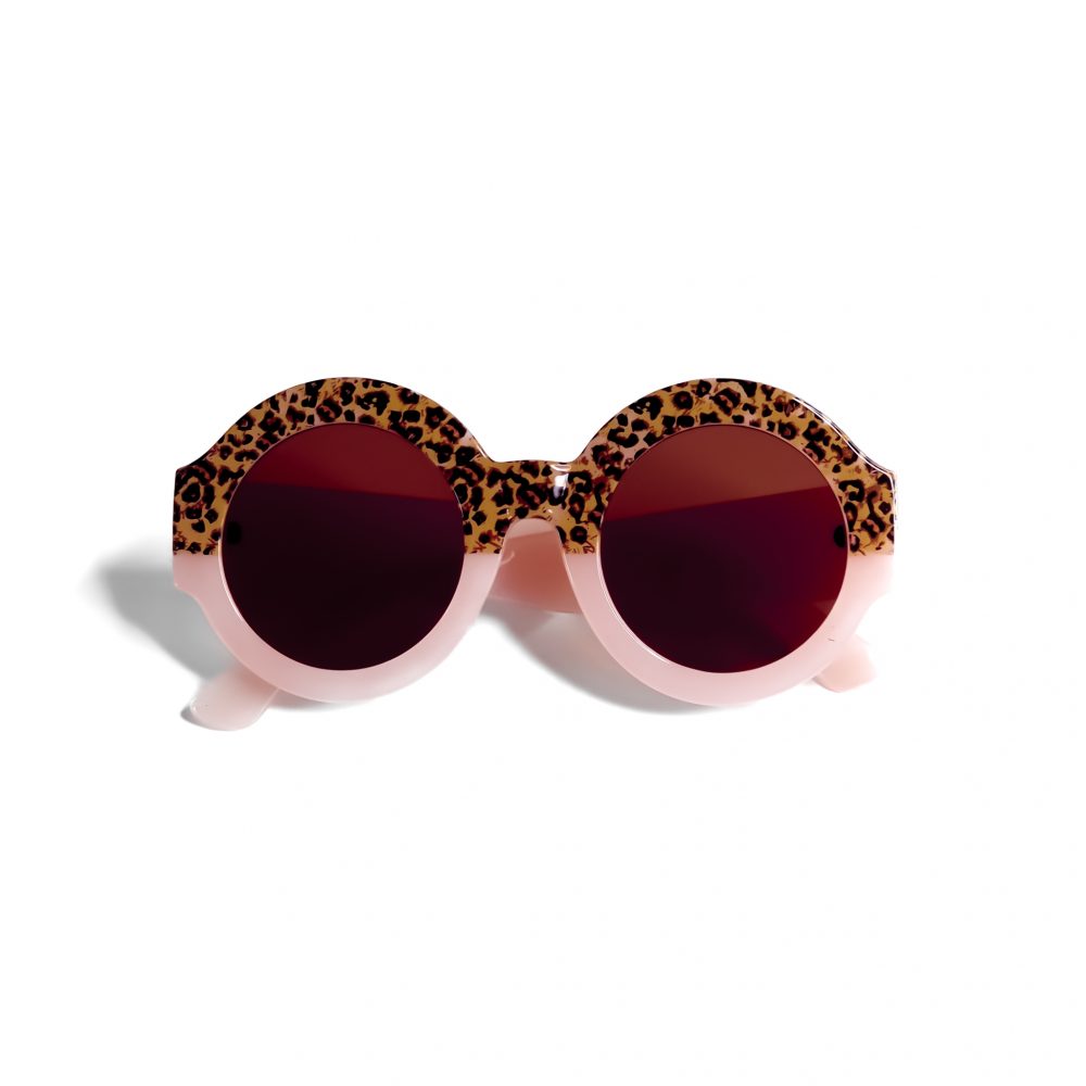 Zonnebril Luipaard blush