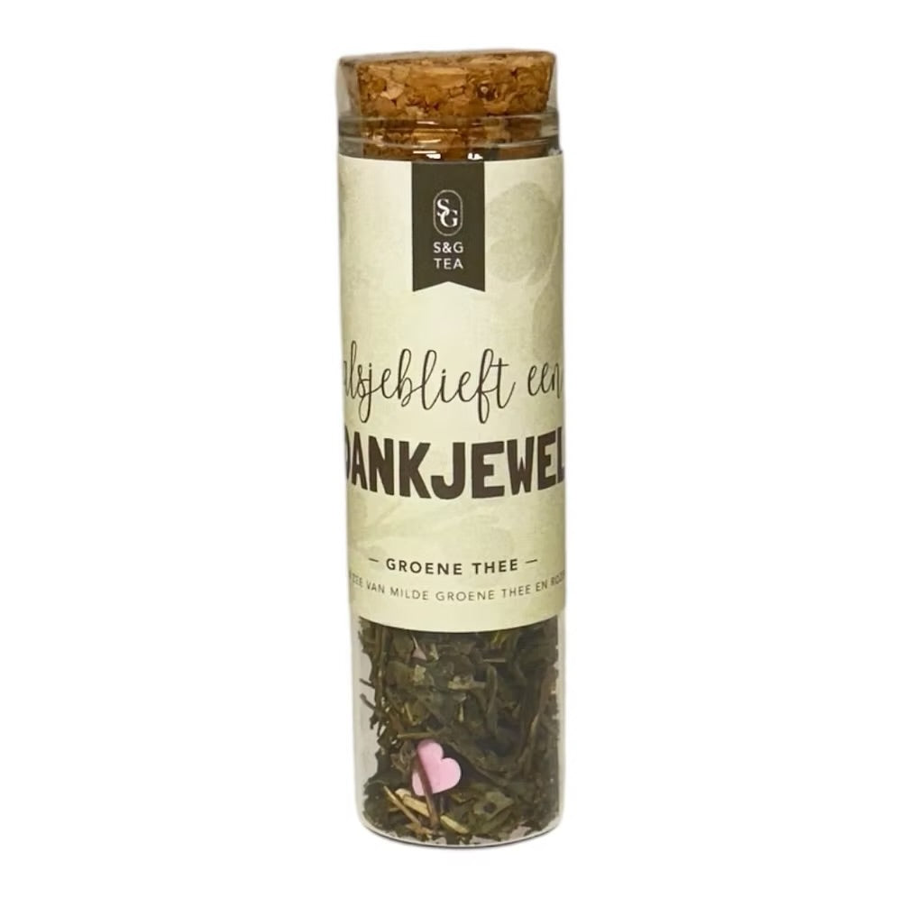 “ alsjeblieft, een dankjewel”