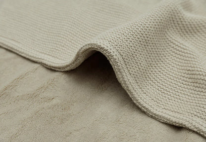 Deken wieg Olive green