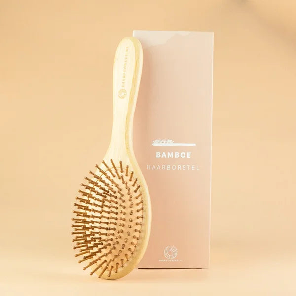 Bamboo hairbrush