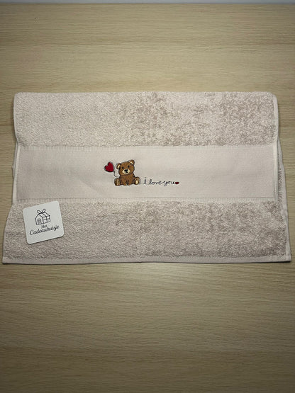 Handdoek I LOVE YOU