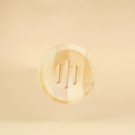Bamboo soap dish